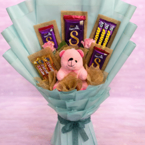 Minty Pastel Chocolate Bouquet