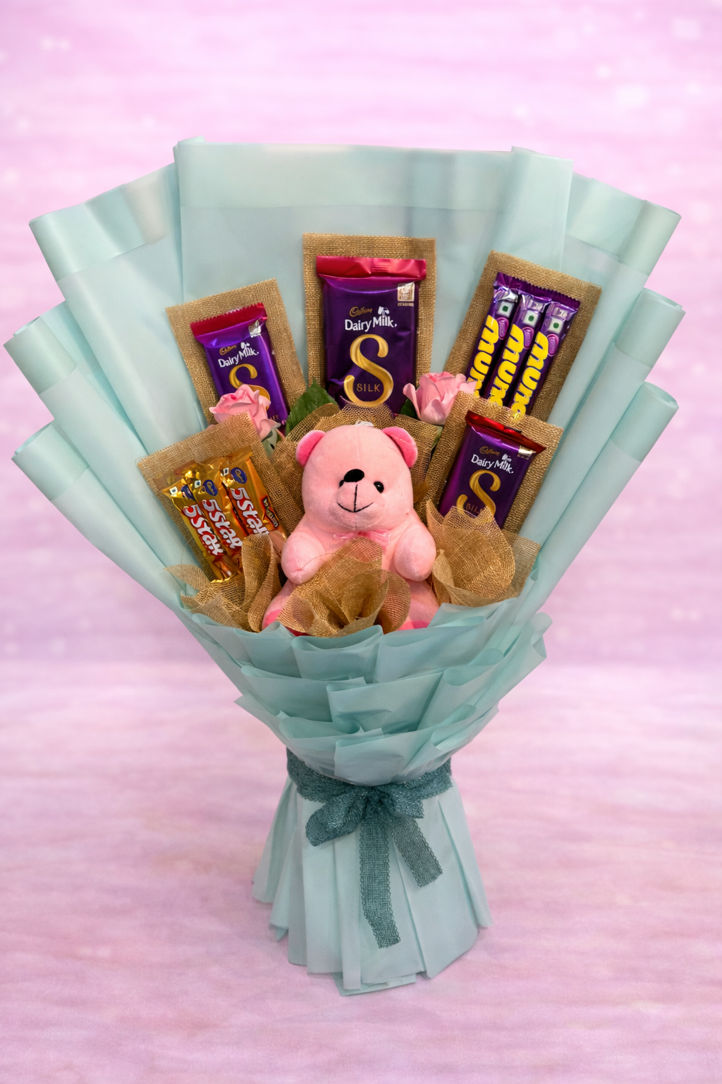 Minty Pastel Chocolate Bouquet