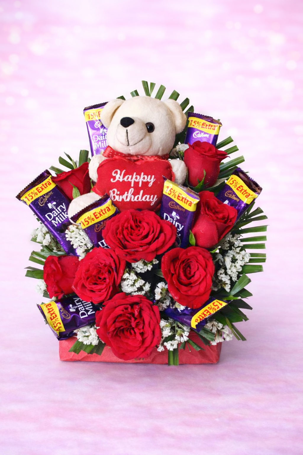 Happy Birthday Teddy & Chocolate Oasis