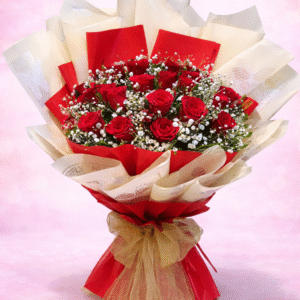 Crimson Passion Butterfly Bouquet