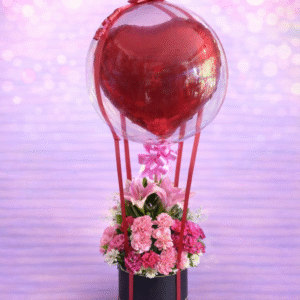 Crimson Heart Floating Love Box