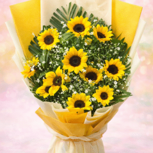 Golden Sunbeam Lush Bouquet