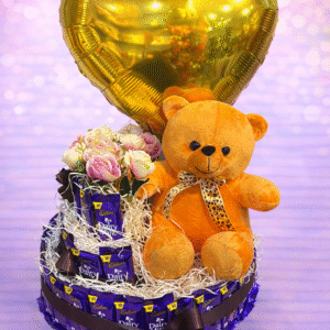 Golden Heart & Dairy Milk 3-Tier Celebration