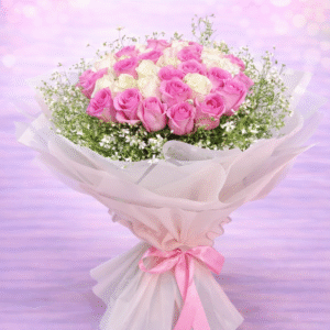 Rose & Cream 40-Rose Harmony