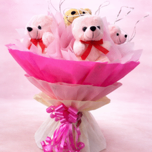 The Magnificent 7 Teddy Bouquet