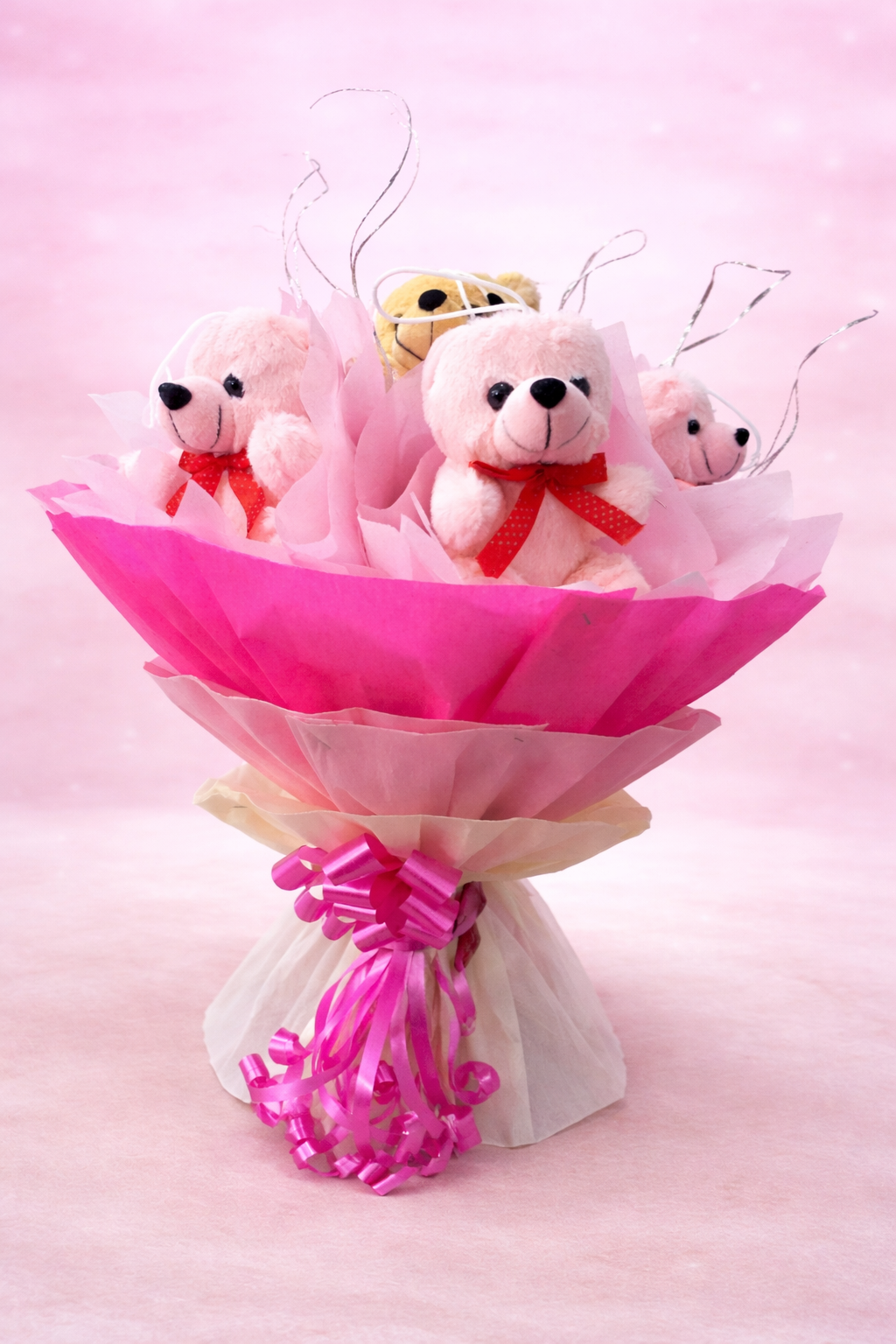 The Magnificent 7 Teddy Bouquet