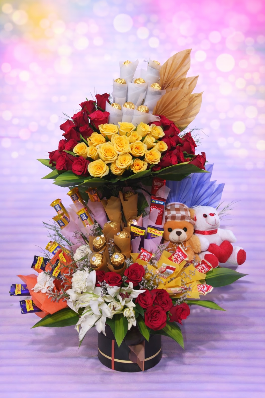 Royal Celebration Chocolate & Teddy Grand Tower