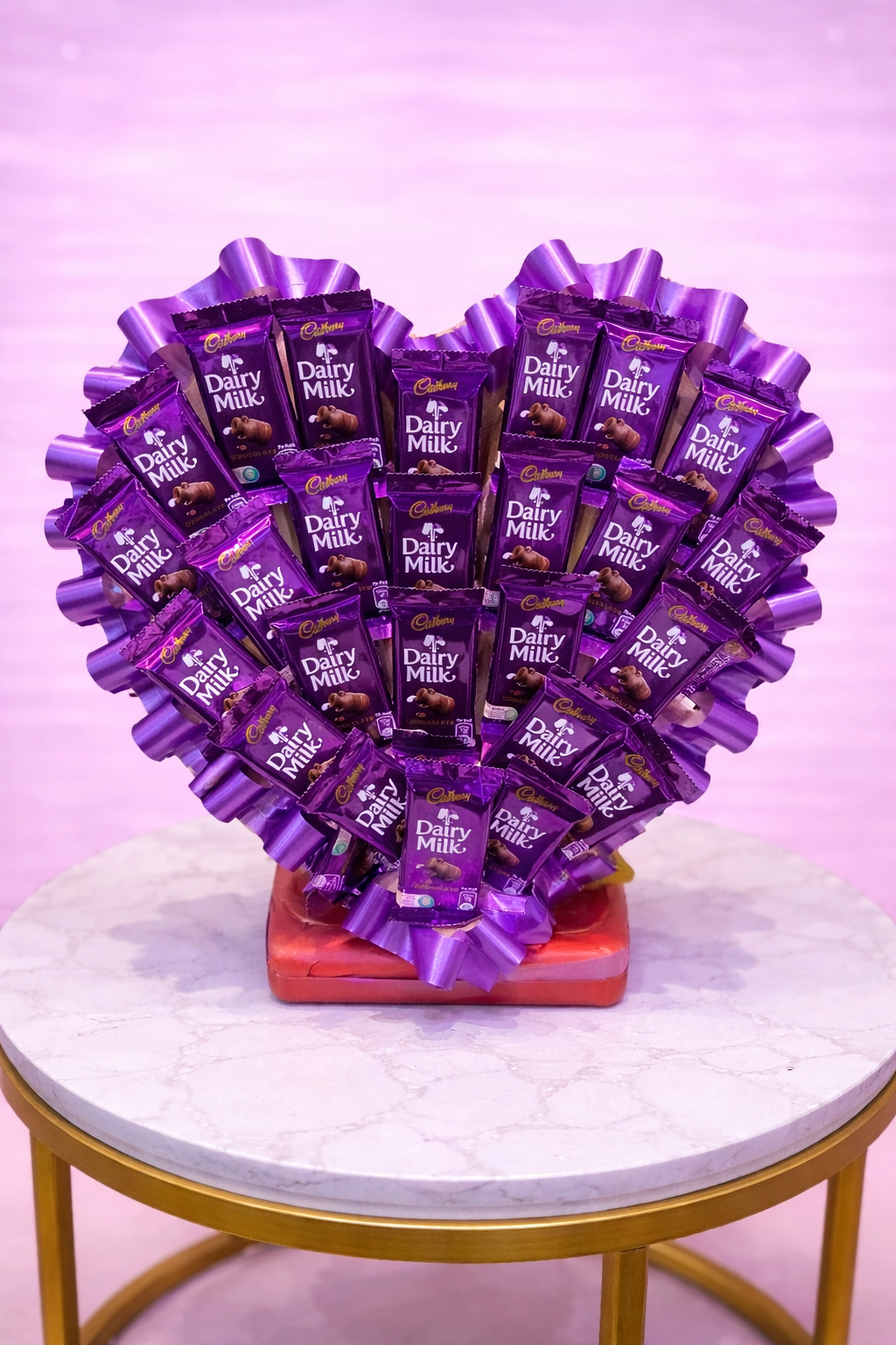 Dairy Milk Heart Bloom