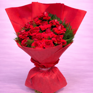 Red Passion Flare Bouquet