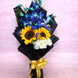 Midnight Sun Orchid Bouquet