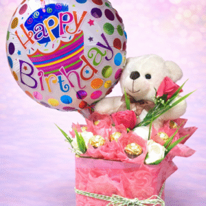 Birthday Bliss Ferrero & Plush Box