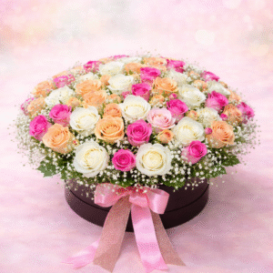 Pastel Dreams Mixed Rose Box