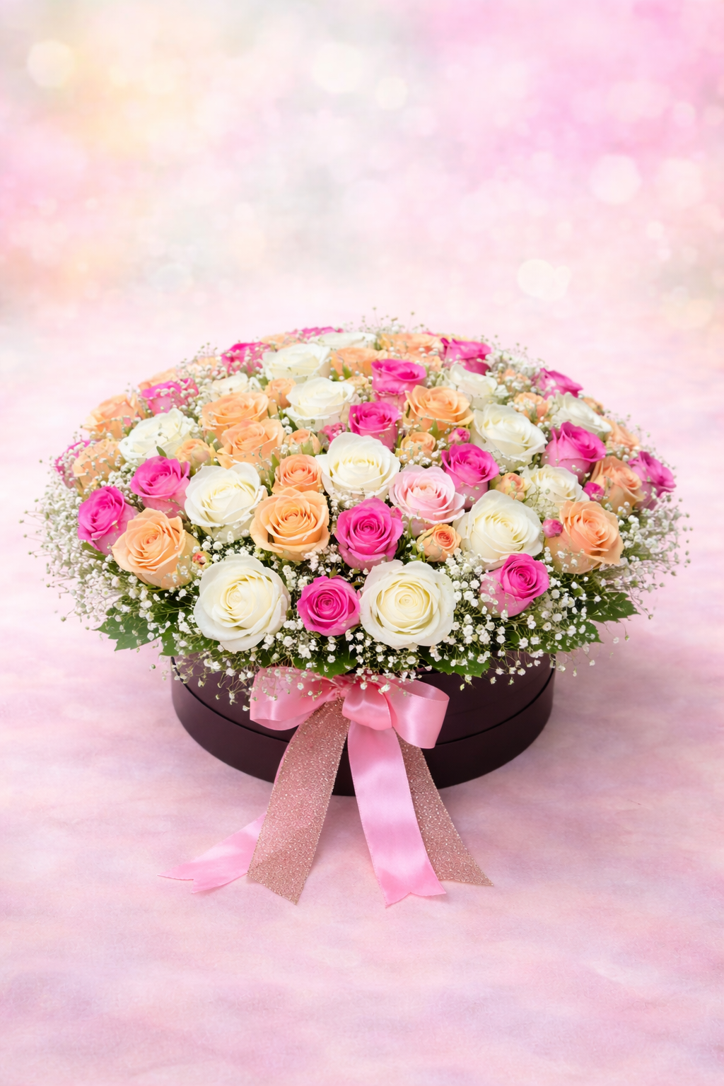Pastel Dreams Mixed Rose Box