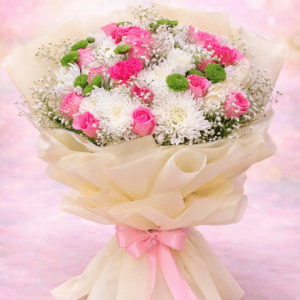 Pastel Harmony Rose & Bloom Bouquet