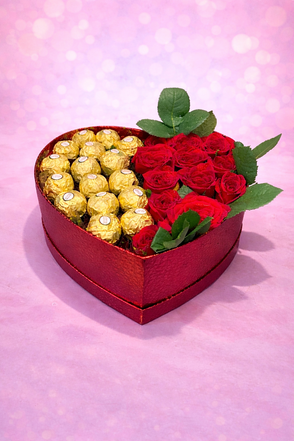 Ferrero & Rose Velvet Heart Box