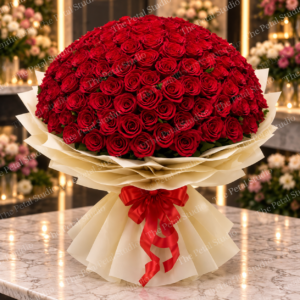 300 Red Roses Grand Bouquet