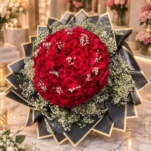 200 Red Roses Luxury Bouquet