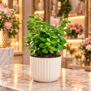 Jade Plant Ceramic Pot
