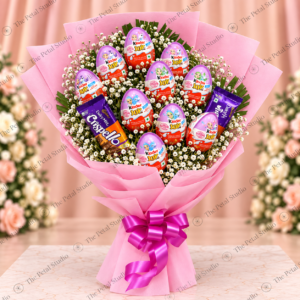 Kinder Joy & Dairy Milk Chocolate Bouquet