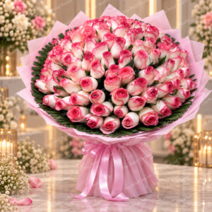 Pink Pearl Rose Dome