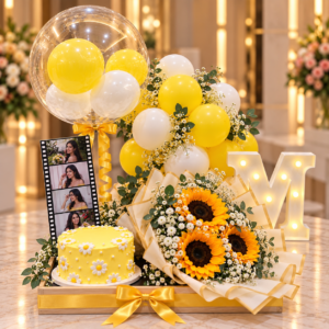 Sunflower Birthday Celebration Hamper